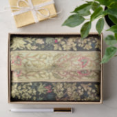 ウィリアム・モリスツリーオブライフフローラヴィンテージアート 薄葉紙 (ギフト)