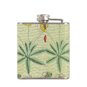 ウィリアム・モリスデイジーフローラ壁紙パターン フラスク (裏面)