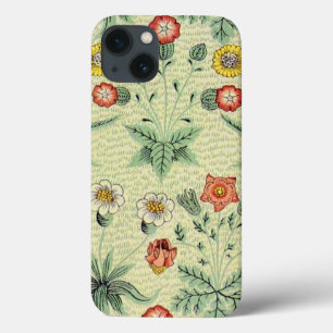 ウィリアム・モリスデイジーフローラ壁紙パターン iPhone 13ケース