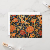 ウィリアム・モリスデザインのクレイ カード (正面/裏面インサイチュ)