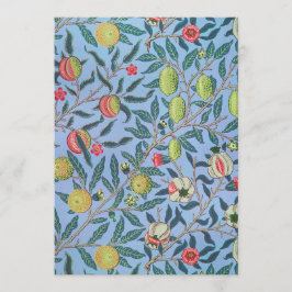 ウィリアム・モリスデザイン 招待状