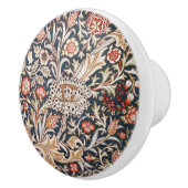 ウィリアム*モリストレントフローラレッドインディゴ金ゴールド セラミックノブ (右)