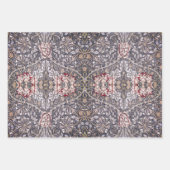 ウィリアム・モリスハニーサックルデザイン ラッピングペーパーシート (正面2)