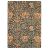 ウィリアム・モリスハニーサックルリッチ壁紙 クリップボード (裏面)