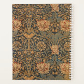 ウィリアム・モリスハニーサックルリッチ壁紙 プランナー手帳 (裏面)