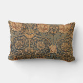 ウィリアム・モリスハニーサックルリッチ壁紙 ランバークッション (裏面)