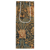 ウィリアム・モリスハニーサックルリッチ壁紙 ワインギフトバッグ (正面)