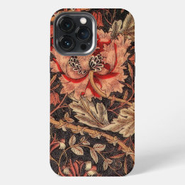 ウィリアム・モリスハニーサックルヴィンテージパターン iPhone 13 PRO MAXケース