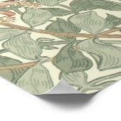 ウィリアム・モリスハニーサックル壁紙 ポスター (角)