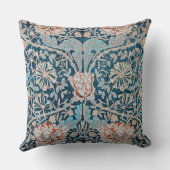 ウィリアム・モリスハニーサックル クッション (裏面)