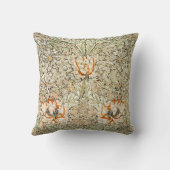 ウィリアム・モリスハニーサックル クッション (裏面)