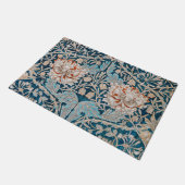 ウィリアム・モリスハニーサックル ドアマット (アングル)