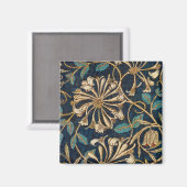 ウィリアム・モリスハニーサックル マグネット (正面/裏面)