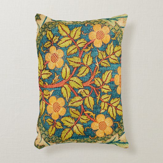 ウィリアム・モリスバラリース:クラシックアーツ&クラフツ アクセントクッション (正面(垂直))
