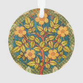 ウィリアム・モリスバラリース:クラシックアーツ&クラフツ オーナメント (裏面)