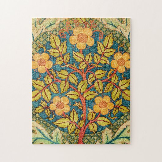 ウィリアム・モリスバラリース:クラシックアーツ&クラフツ ジグソーパズル (縦)