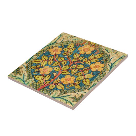 ウィリアム・モリスバラリース:クラシックアーツ&クラフツ タイル (側面)