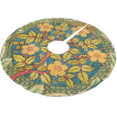 ウィリアム・モリスバラリース:クラシックアーツ&クラフツ ブラッシュドポリエステルツリースカート (アングル)