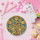 ウィリアム・モリスバラリース:クラシックアーツ&クラフツ ペーパープレート (パーティー)