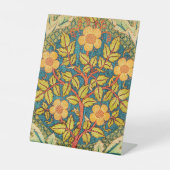 ウィリアム・モリスバラリース:クラシックアーツ&クラフツ 台座サイン (正面)