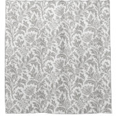 ウィリアム・モリスパターンカスタムな色のマッチの装飾 シャワーカーテン (正面)