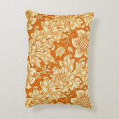 ウィリアム・モリスパーソナライズされたフローラ アクセントクッション (裏面(縦))