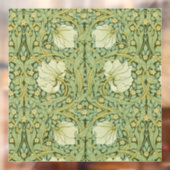 ウィリアム・モリスパーペネルフローラブルー壁紙 ウィンドウサイン (シート2)