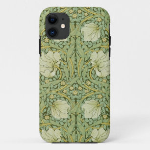 ウィリアム・モリスパーペネルフローラブルー壁紙 iPhone 11 ケース