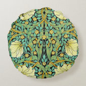 ウィリアム・モリスパーペネルミッションスタイル ラウンドクッション (裏面)