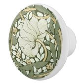 ウィリアム・モリスパーペネルヴィンテージパターンセラミックK セラミックノブ (右)