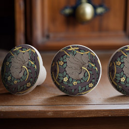 ウィリアム・モリスパーペネルヴィンテージパターンセラミックK セラミックノブ