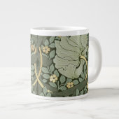 ウィリアム・モリスパーペネルヴィンテージパターンGiant Cof ジャンボコーヒーマグカップ (正面右)