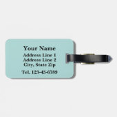 ウィリアム・モリスパーペネルヴィンテージフローラ ラゲッジタグ (裏面横)