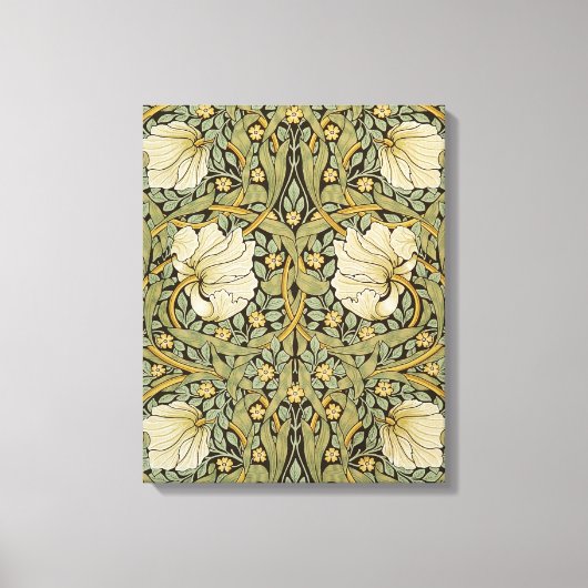 ウィリアム・モリスパーペネルヴィンテージプレラファエリート キャンバスプリント (正面)