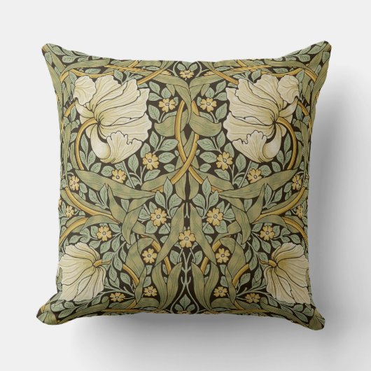 ウィリアム・モリスパーペネルヴィンテージプレラファエリート クッション (正面)