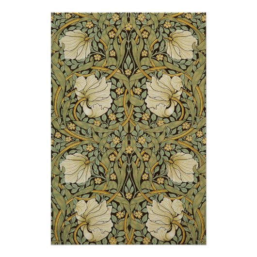 ウィリアム・モリスパーペネルヴィンテージプレラファエリート ポスター (正面)