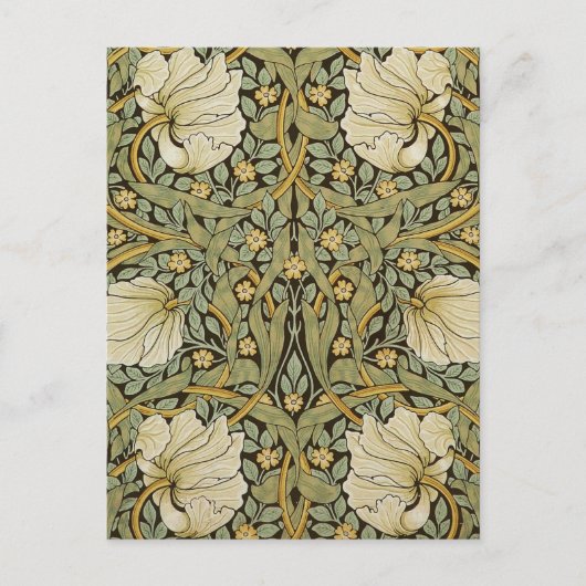 ウィリアム・モリスパーペネルヴィンテージプレラファエリート ポストカード (正面)