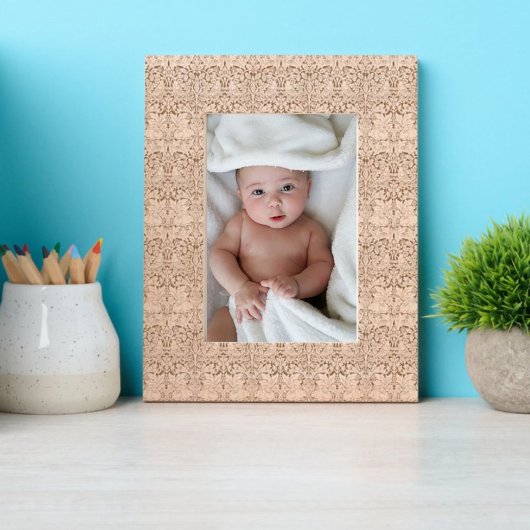 ウィリアム・モリスビクトリアンエラ・ブレア・ラビット・パターン レーザー彫刻フレーム