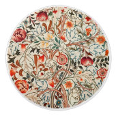 ウィリアム*モリスフローラアカントスポルティエール セラミックノブ (正面)