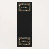 ウィリアム・モリスフローラガーデンモットアンドフレーム ヨガマット (裏面)