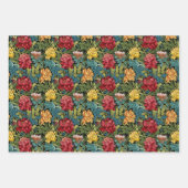 ウィリアム・モリスフローラスタイル包装紙シート ラッピングペーパーシート (正面3)