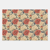 ウィリアム・モリスフローラスタイル包装紙シート ラッピングペーパーシート (正面2)