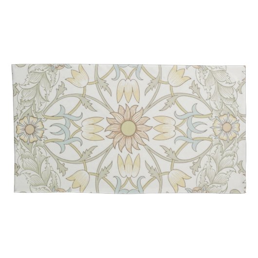 ウィリアム・モリスフローラピラロケースズキング 枕カバー (裏面-右)