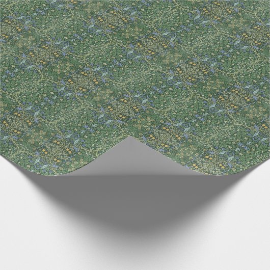 ウィリアム・モリスフローラヴィンテージアート ラッピングペーパー (角)