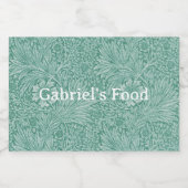 ウィリアム・モリスフローラ壁紙 フードラベル (シングルラベル)