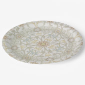 ウィリアム・モリスフローラ紙プレート ペーパープレート (アングル)