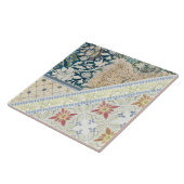 ウィリアム・モリスフローラ職人エラコラージュ右 タイル (側面)