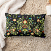 ウィリアム・モリスフローラ ランバークッション (ブランケット)