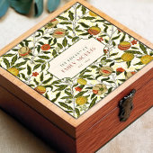 ウィリアム・モリスポメグラナートレモンヴィンテージパターン タイル