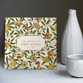 ウィリアム・モリスポメグラナートレモンヴィンテージパターン タイル